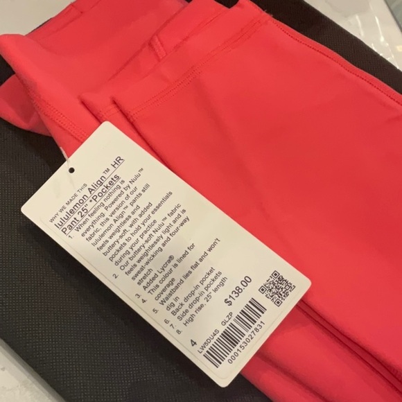 Lululemon Align High-Rise Pant with Pockets 25" - Picture 4 of 4